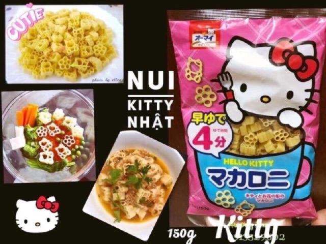 MÌ NUI HELLO KITTY NỘI ĐỊA NHẬT