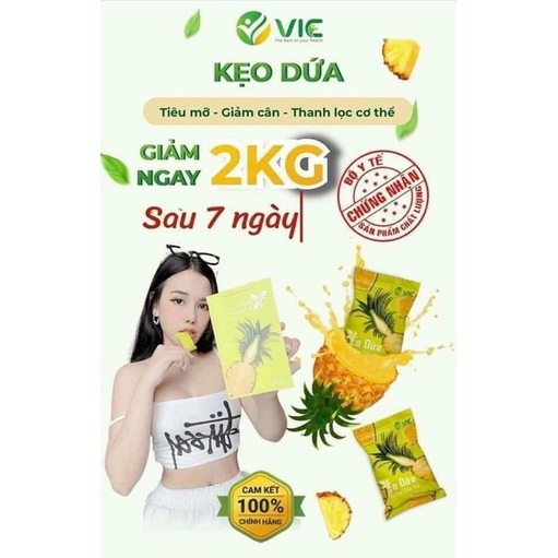 Kẹo Dứa Giảm Cân Giá Sỉ