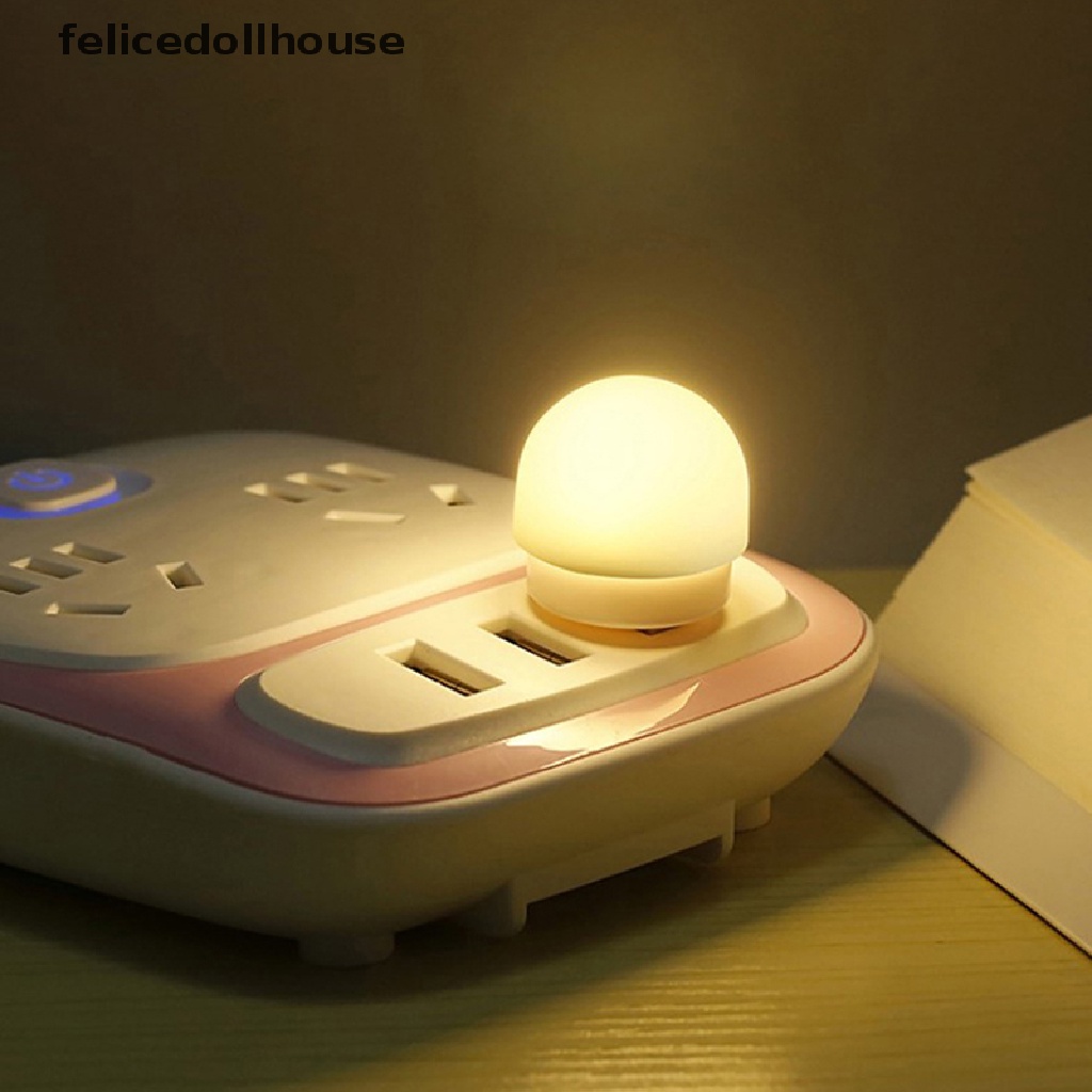 Led Bulb Lights USB Book Lamps Mini Night Light Eye Table Desk Lamp Flashlight for  Laptop Reading Camping Lightiing
