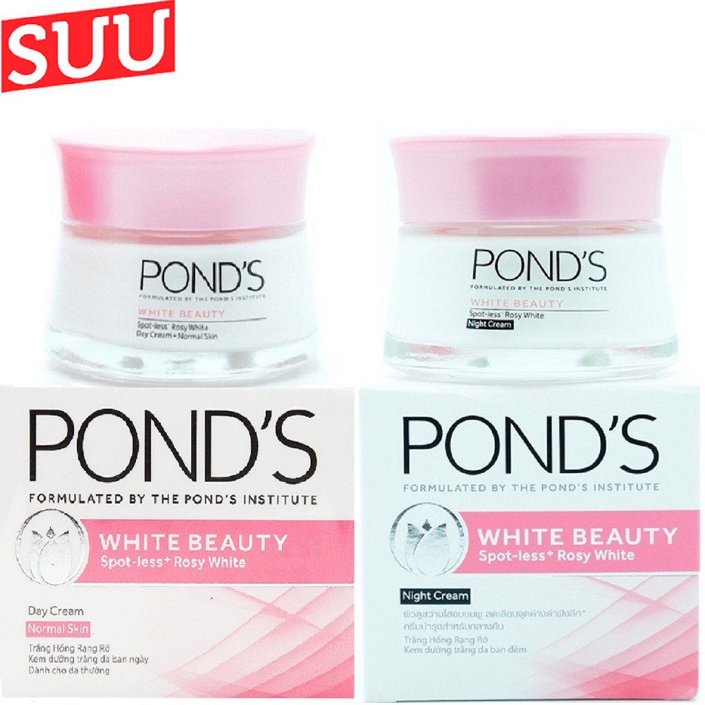 Kem Dưỡng Da Trắng Hồng Rạng Rỡ Ponds White Beauty 30g, suu.shop cam kết 100% chính hãng