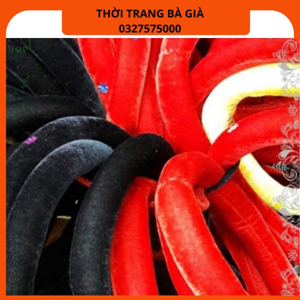 Mấn nhung, Mấn đội đầu, Khăn Vấn cho bà