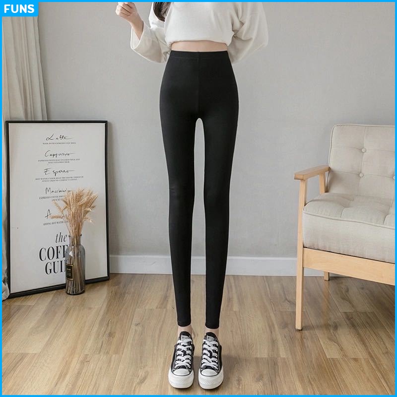 Quần bó nữ Legging đẹp FUNS mã TT17-Q thể thao chất vải Umi Cao Cấp cho dân văn phòng phong cách