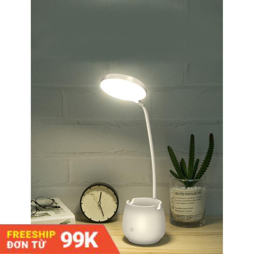 Đèn bàn LED cao cấp tích điện sạc USB mẫu mới 2021 - Q16 - Gấp gọn dễ dàng - Bảo hành 12 tháng