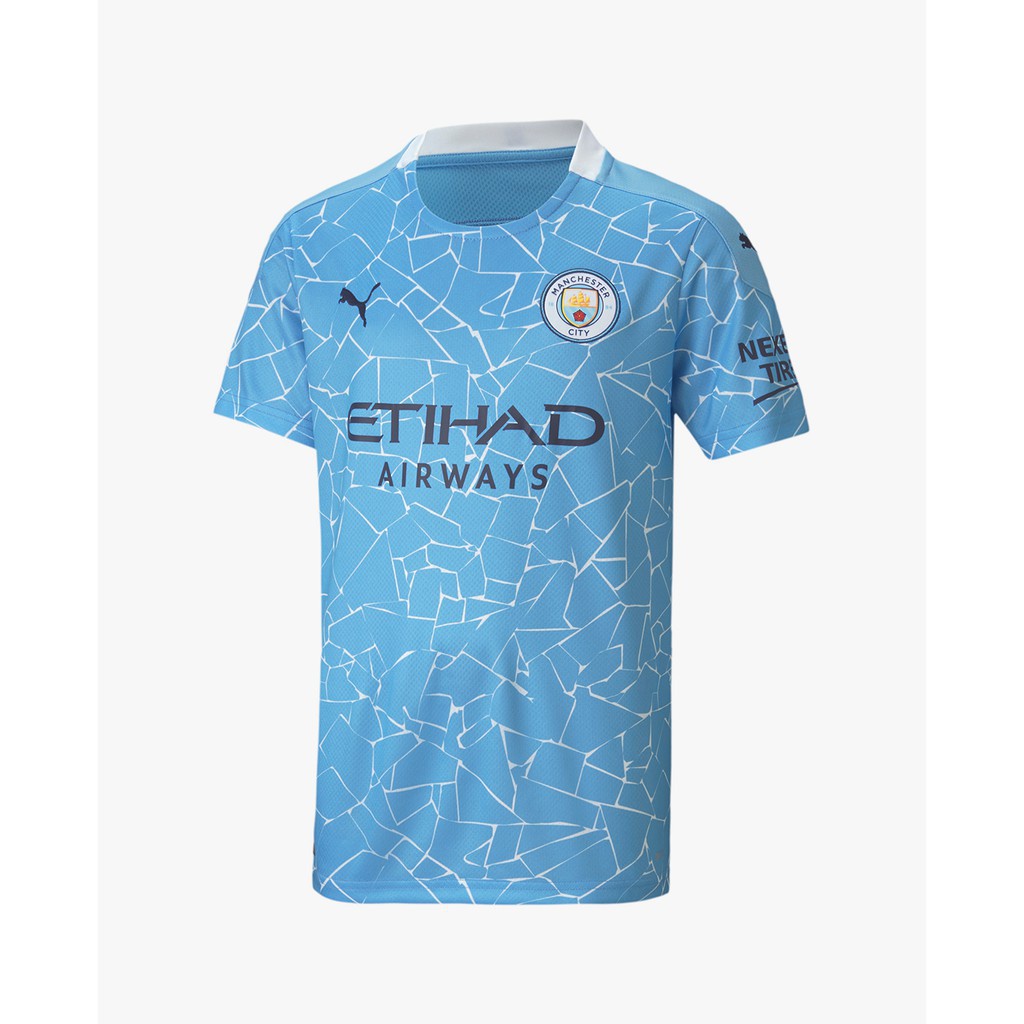 PUMA - Áo thun thể thao trẻ em Man City Home Replica Teamsport 757063-01