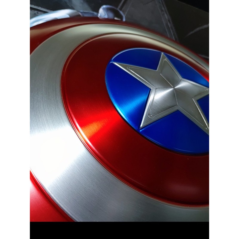 Khiên Captain America HCMY Full Metal 1:1 cao cấp phiên bản kỷ niệm 10 năm