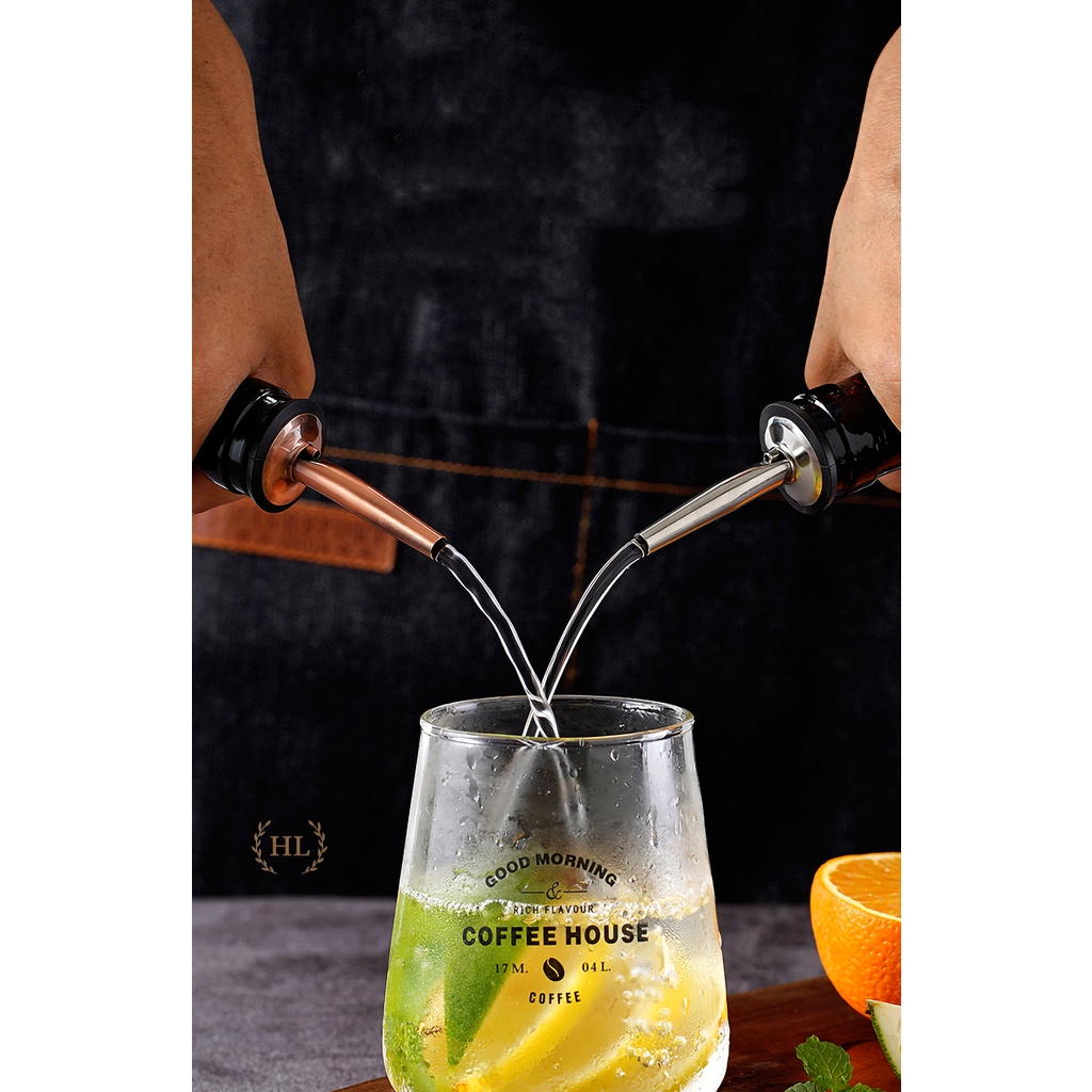 Pour Spout | Vòi Định Lượng Bartender | Vòi rót chất liệu đồng thau