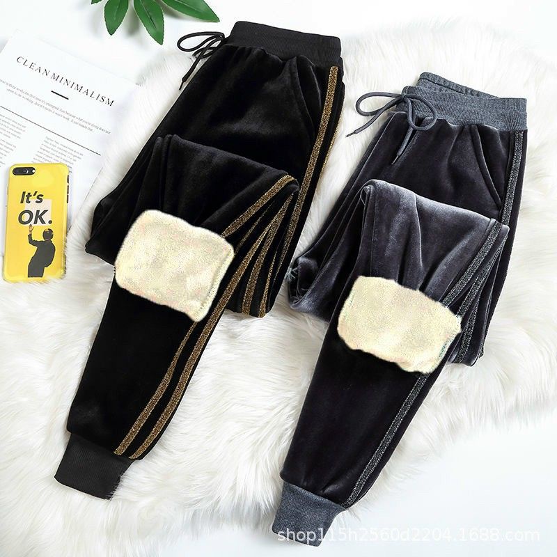 Quần nhung lót lông cực ấm có đủ size cho các bạn tha hồ lựa chọn