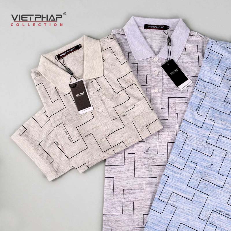 Áo Thun Milan VIỆT PHÁP /Form Luxury / Chất liệu cotton mềm mịn, thoáng mát, thấm hút mồ hôi tốt 26249