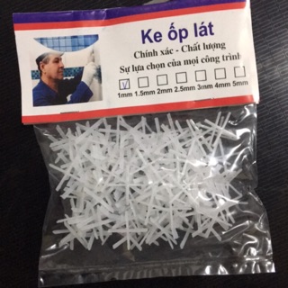 KE GẠCH ỐP LÁT - KE CHỮ THẬP - KE GẠCH. Ke ốp lát dùng trong thi công ốp lát gạch men.