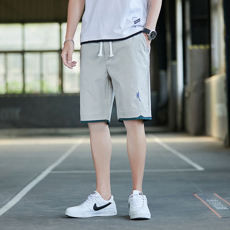 Quần Ngắn Thể Thao Phối Dây Rút Thời Trang Cho Nam Cỡ M-4XL