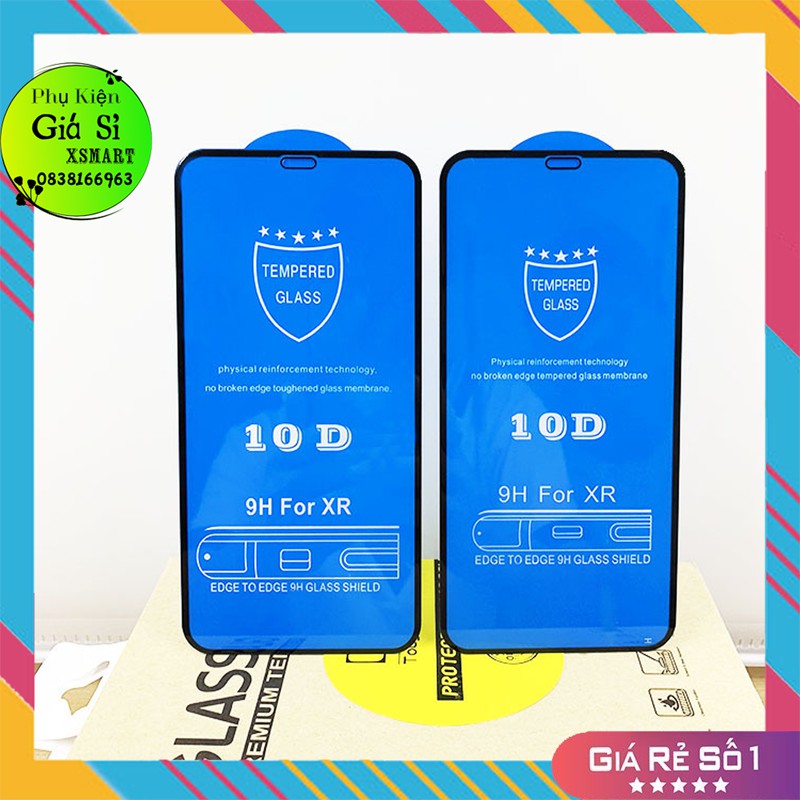 [ iphone 6 đến iphone 11 Pro Max ] Kính cường lực 10D full màn