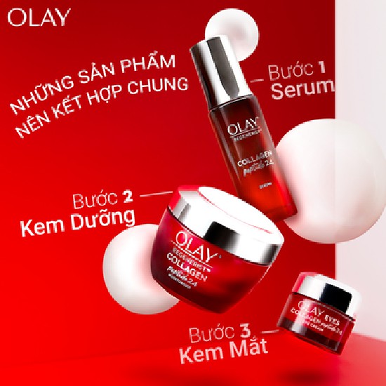 Serum Ngăn Ngừa Lão Hóa Olay Chứa Hợp Chất Collagen Peptide 24 30ml