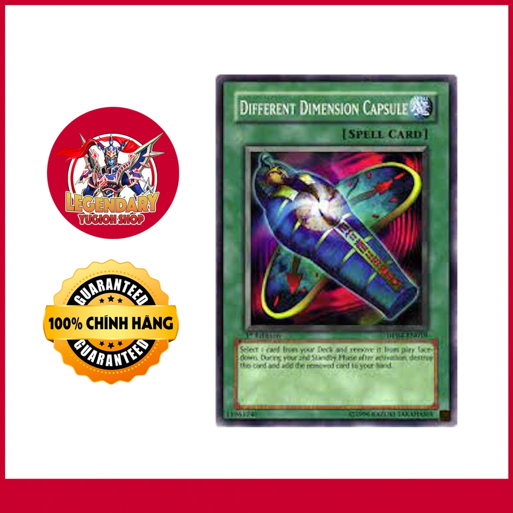 [Thẻ Bài Yugioh Chính Hãng] Different Dimension Capsule