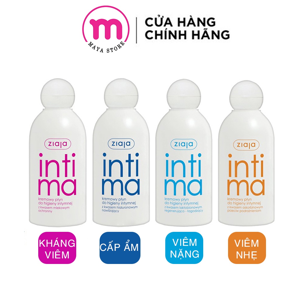 Dung dịch vệ sinh phụ nữ Intima Ziaja 200ml