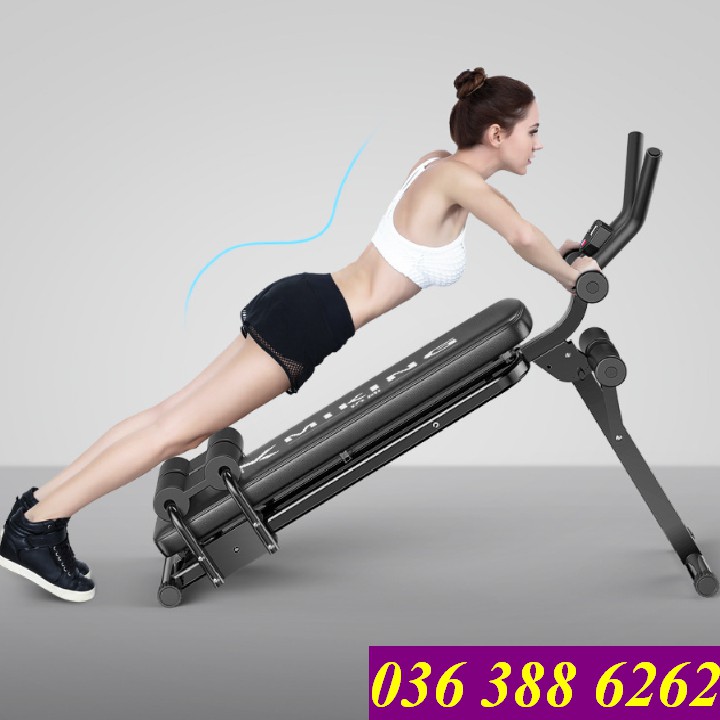 Ghế máy tập cơ bụng lưng tay ngực eo hông đa năng 4.0 MIKING Gym chính hãng - Thế hệ ghế máy tập cơ bụng tiên tiến nhất