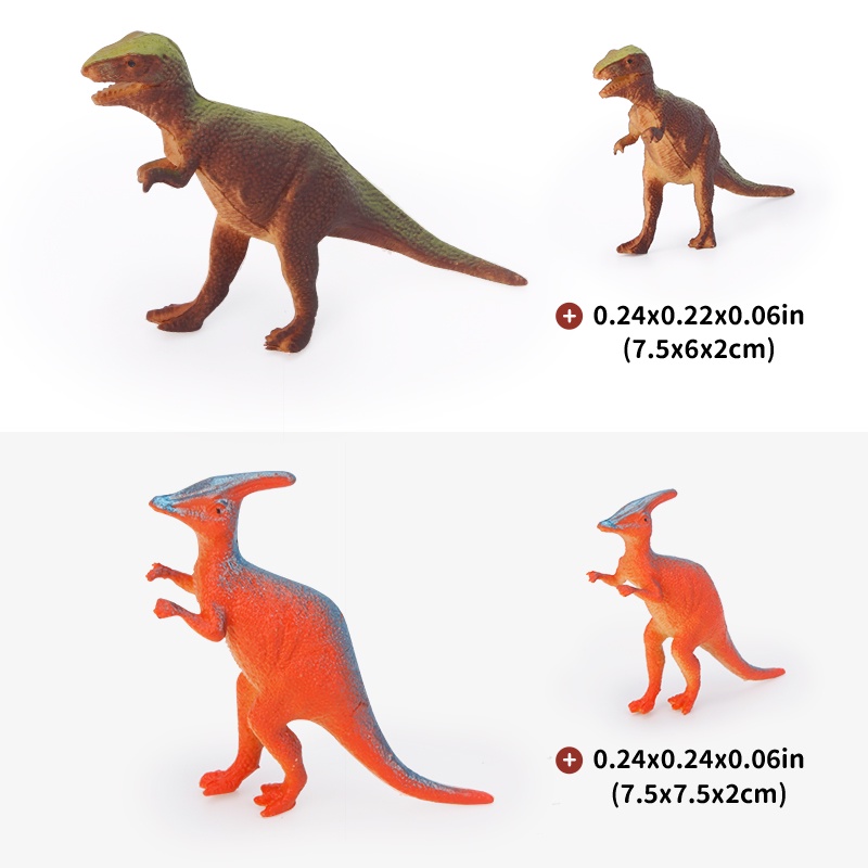 Set 6 mô hình khủng long đồ chơi COOLPLAY cho bé