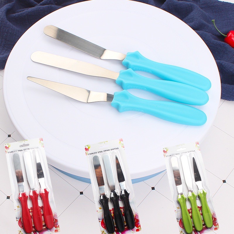 Bộ 3 dao chà láng mini màu ngẫu nhiên