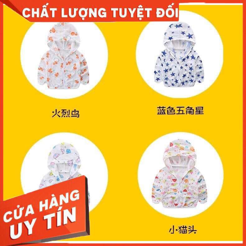 Áo chống nắng trẻ em chất gió