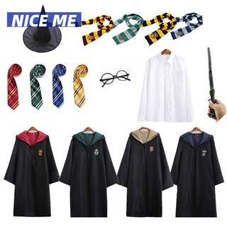 NM Áo Choàng Hóa Trang Harry Potter Trường Học Gryffindor Đầy Đủ