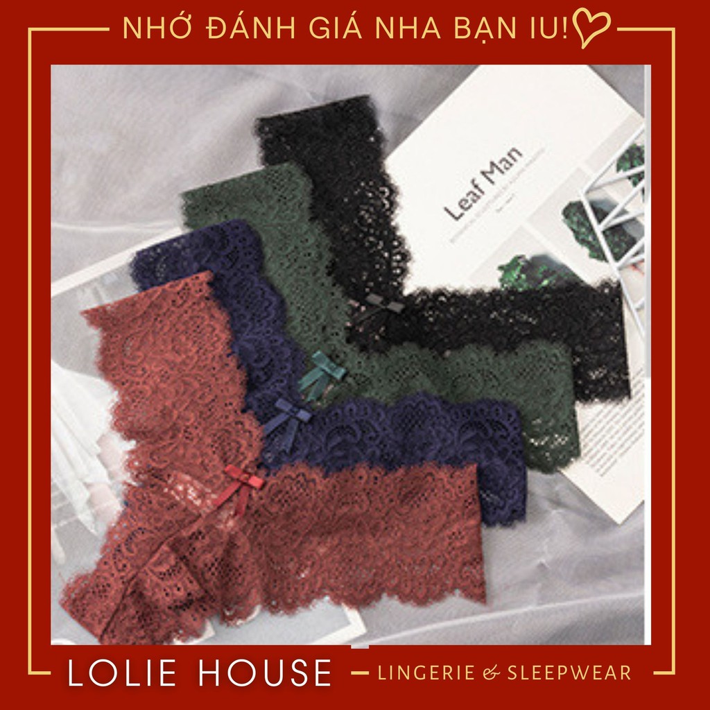 Quần lót ren lọt khe sexy chữ Y cao cấp gợi cảm nhiều màu cho nữ  LOLIE HOUSE - LK14