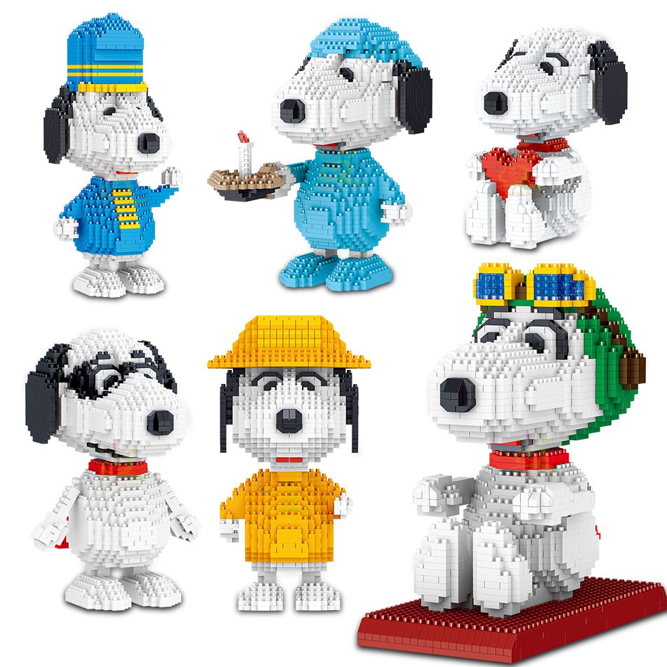 Lego Bộ Đồ Chơi Lắp Ráp Mô Hình Chú Chó Snoopy Dành Cho Trẻ Em