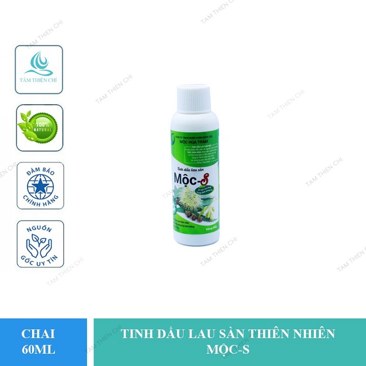 Nước lau sàn tinh dầu xua đuổi côn trùng MỘC S MHT chai mẫu 60ml