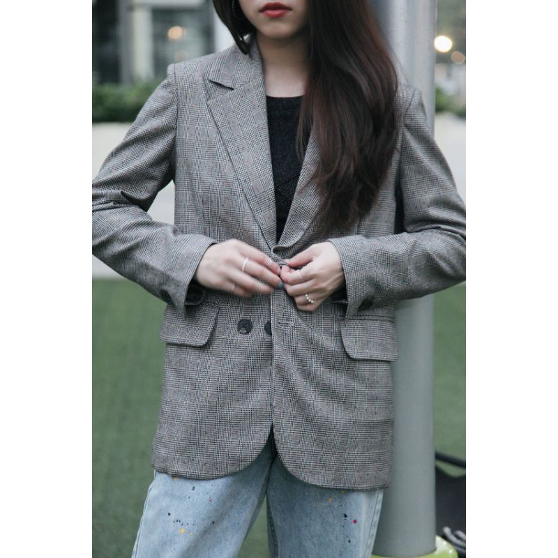 Lovell Blazer (kẻ ghi) | BigBuy360 - bigbuy360.vn