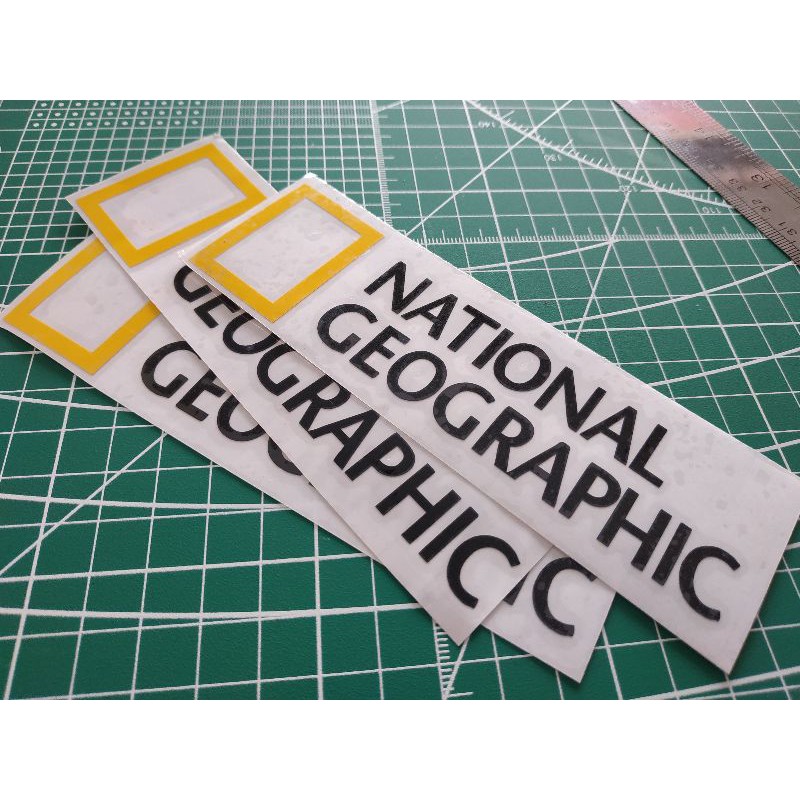 Cutting Sticker / National Geographic Sticker