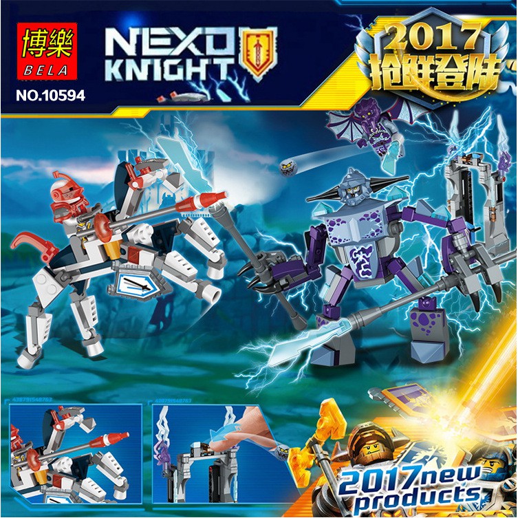 ProudNada Đồ Chơi Trẻ Em BELA NEXO KNIGHT COMBINE YOUR POWER 269 CÁI SỐ 10594