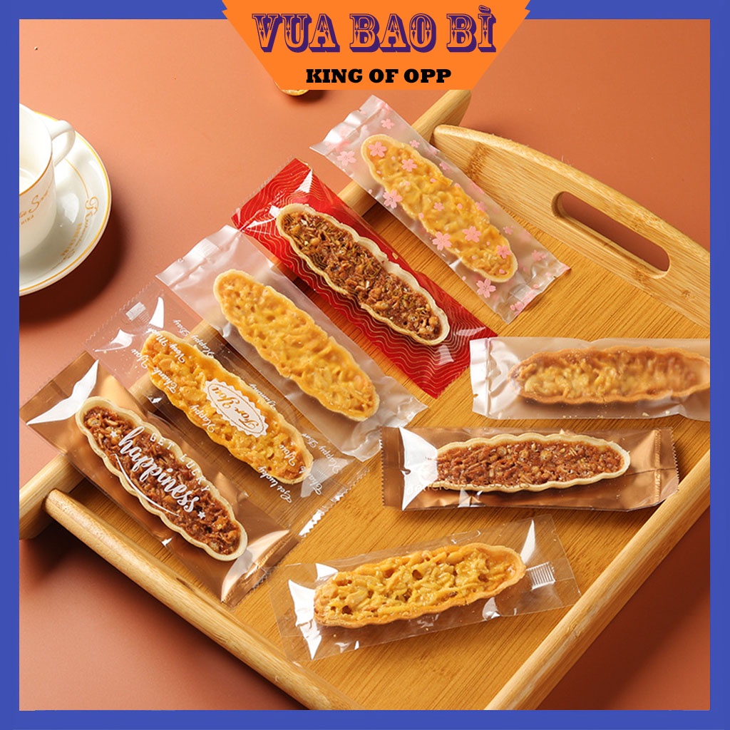 Túi Đựng Bánh Kẹo, Bao Bì Đựng Bánh Kẹo Thuyền Hàn Nhiệt 100 túi/sp - VUA BAO BÌ