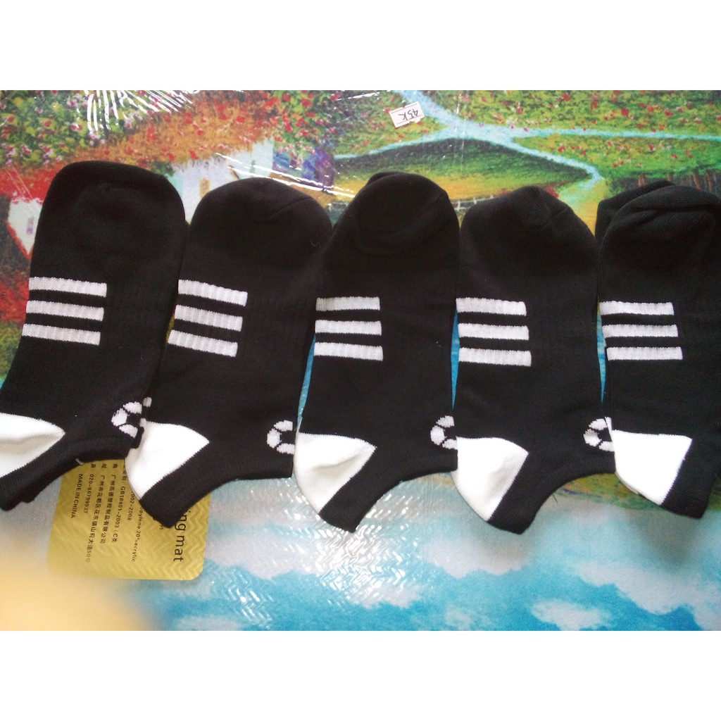 Tất nam cổ ngắn cotton dày thun ôm chân cực ấm