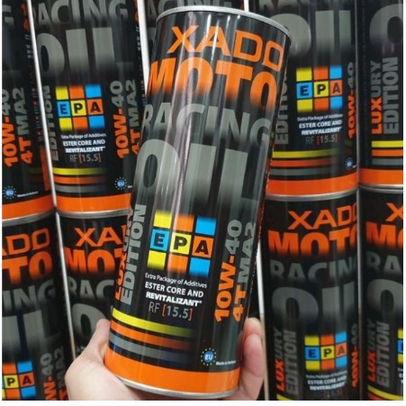 Nhớt Xe Số & PKL Tổng Hợp 100% Xado Racing Luxury 4T 10w40 (Có Bán Chiết Lẻ)