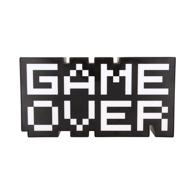 GAME OVER Sign Voice Control Game Icon Light Acrylic Atmosphere Neon Bar Decor