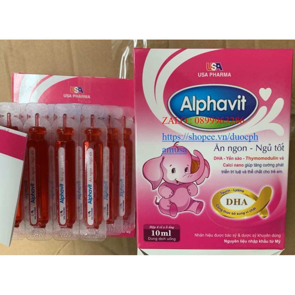 ALPHAVIT ĂN NGON giúp bé ăn ngon ngủ tốt ,bé thông minh ,tăng cường miễn dịch cho bé