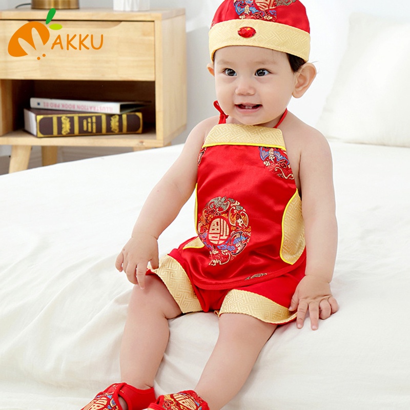 Romper cho bé trai bé gái bé trai mới sinh Băng quấn bụng trẻ sơ sinh chống lạnh Quần áo trẻ em AKKU