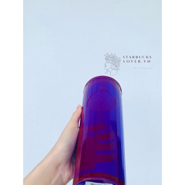|CHÍNH HÃNG| LY STARBUCKS PURPLE DOME SIZE KHỦNG 24oz