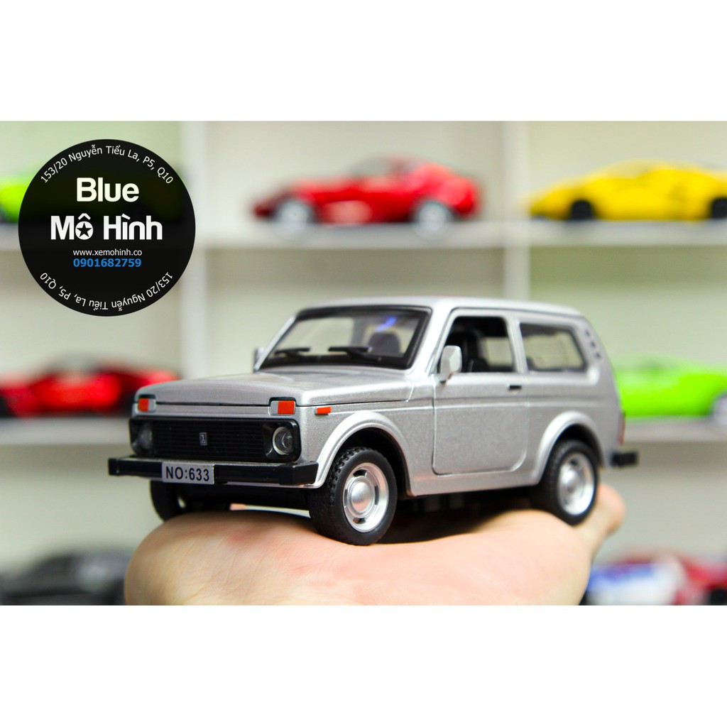 Blue mô hình | Xe mô hình Lada Niva Sedan 1:32