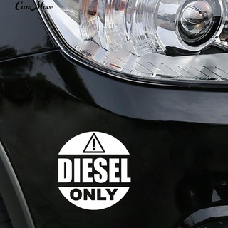 Decal dán xe hơi chữ diesel Only