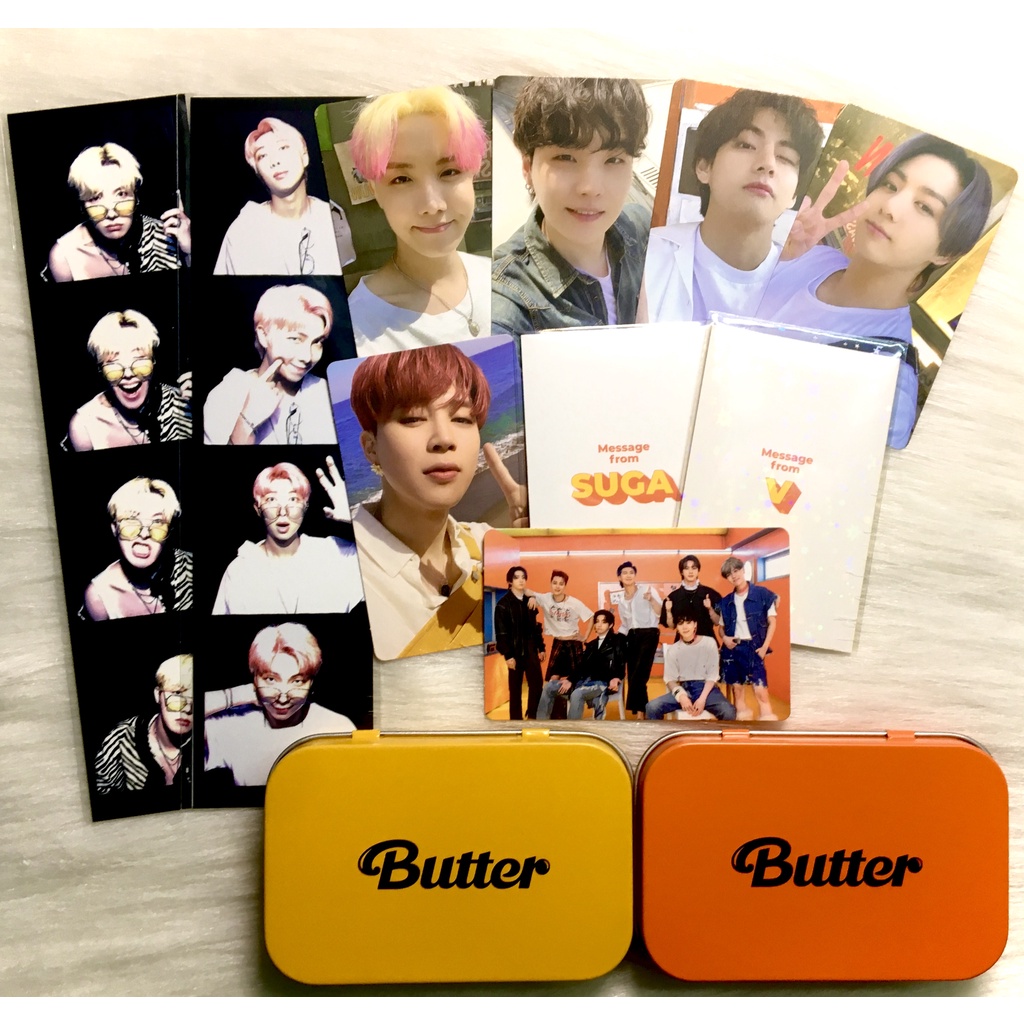 [OFF] POB Quà pre Weverse chính hãng - Mess và photocards BTS Butter