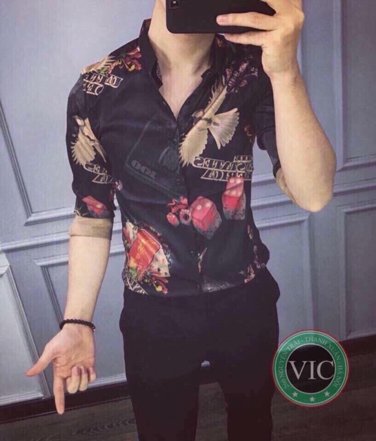 Sơ mi lụa ( hàng loại 1) sai mẫu trả lại | BigBuy360 - bigbuy360.vn