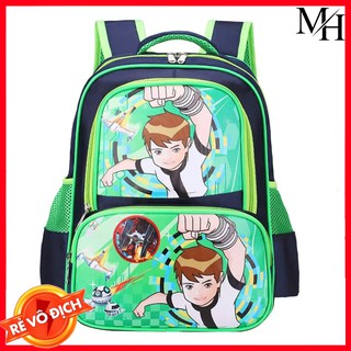 Balo đi học cho bé trai và bé gái cấp 1 và cấp 2 chống thấm nước, chống gù lưng cặp sách trung học lớp 3-9