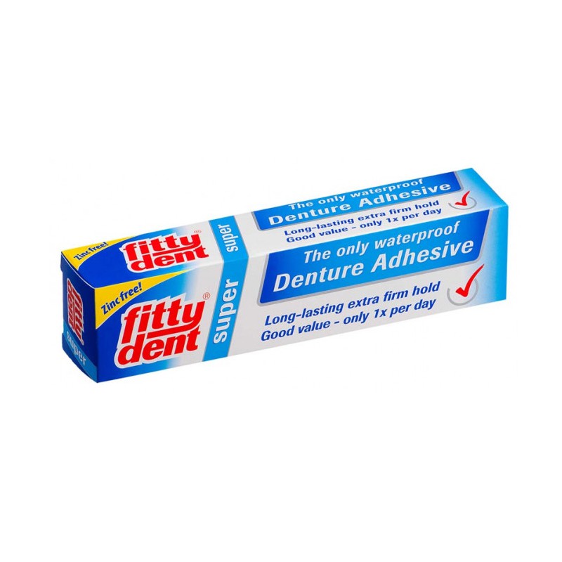 Keo dán hàm giả Super Denture Adhesive 10g | Oralmart