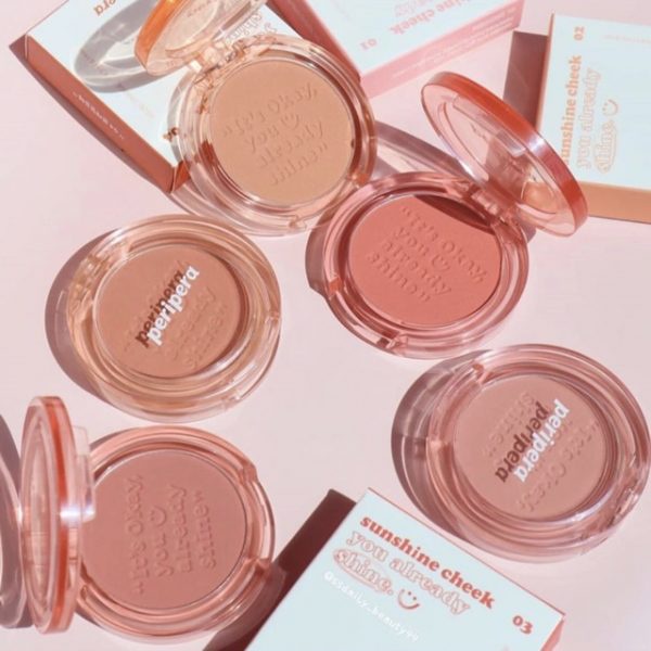 Phấn má hồng Peripera Pure Blushed Sunshine Cheek 4.2G