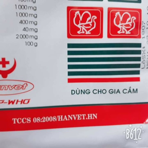 hamivitsuper 100g bổ sung vi ta min và khoáng chât thiết yếu cho vật nuôi