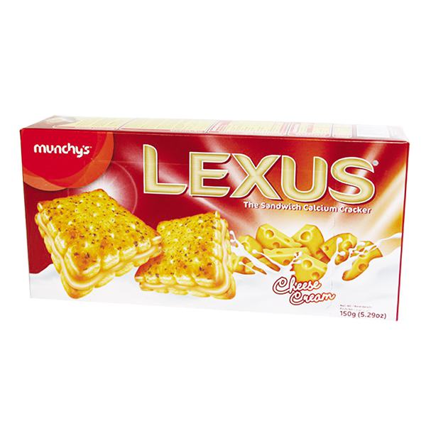 Bánh Quy Lexus Vị Phô Mai Và Bơ Đậu Phộng Hộp 150G
