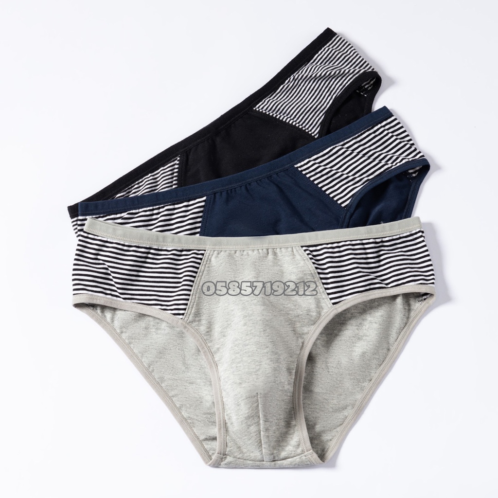 Quần sịp quần lót tam giác nam kẻ cotton Hanosimex- Hàng chính hãng Việt Nam chất lượng cao