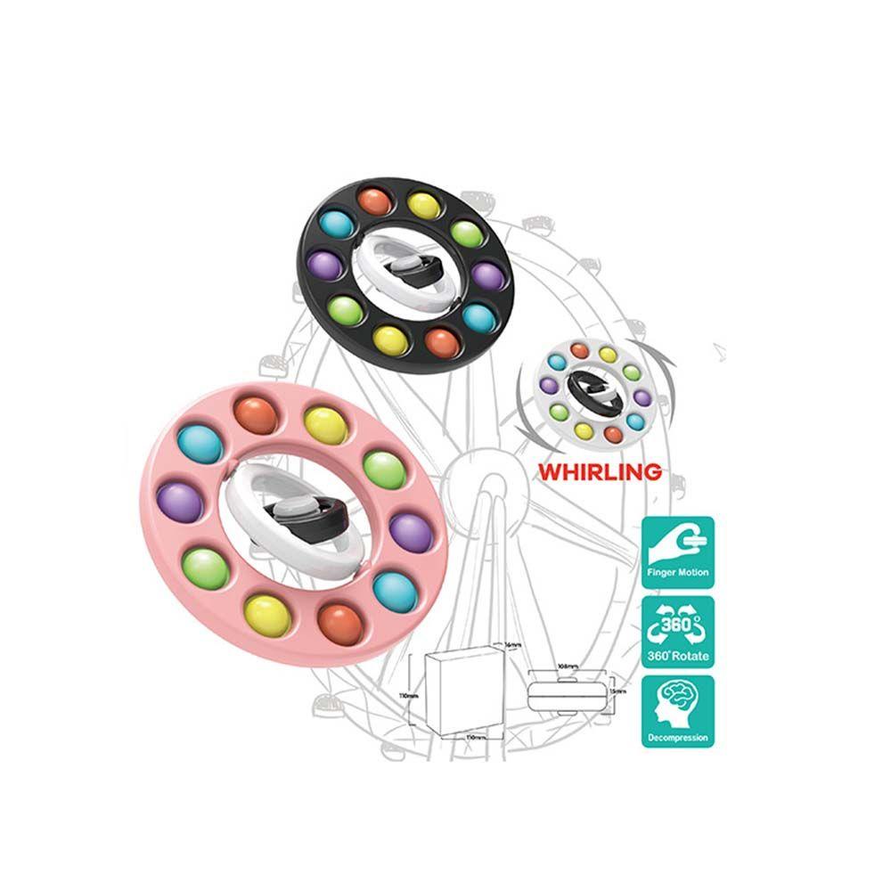 Con Quay Đồ Chơi Fidget Spinner BằNg Silicone Cho Trẻ Em / NgườI LớN