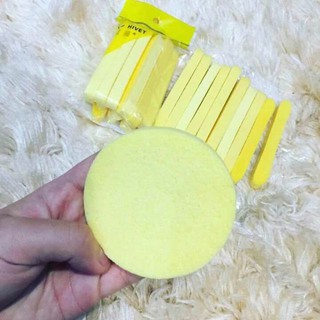 GÓI 12 MIẾNG BÔNG MÚT RỬA MẶT NÉN BỌT BIỂN CHIVEY NHẬT BẢN | BigBuy360 - bigbuy360.vn