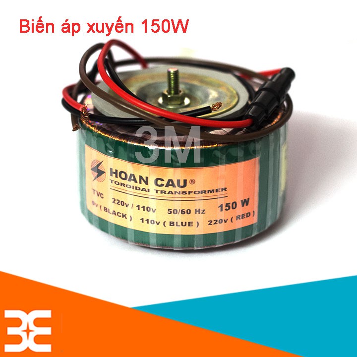 [Tp.HCM] Biến Áp Xuyến 220VAC-110VAC Hoàn Cầu ( Dây Đồng 100% )