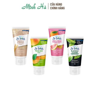 [Mẫu mới 150g] Sữa rửa mặt tẩy tế bào chết St.ives